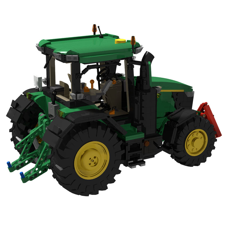 Urban Farming Model - MOC-231420 Urban Farm Agricultural Tractor Building