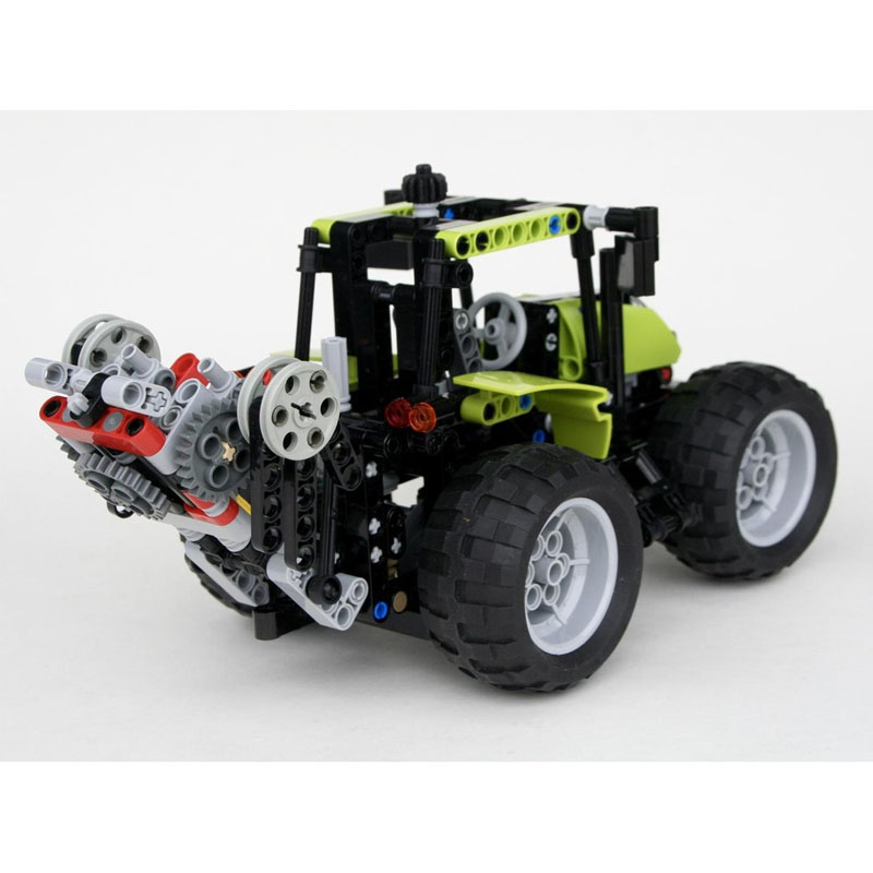 Urban Farming Model - MOC-4933 Urban Farm Agricultural Tractor Building