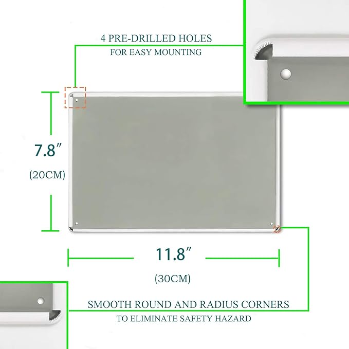 Super Durable Metal Sign Vinta - огляд і ціна Urban Farming Wall