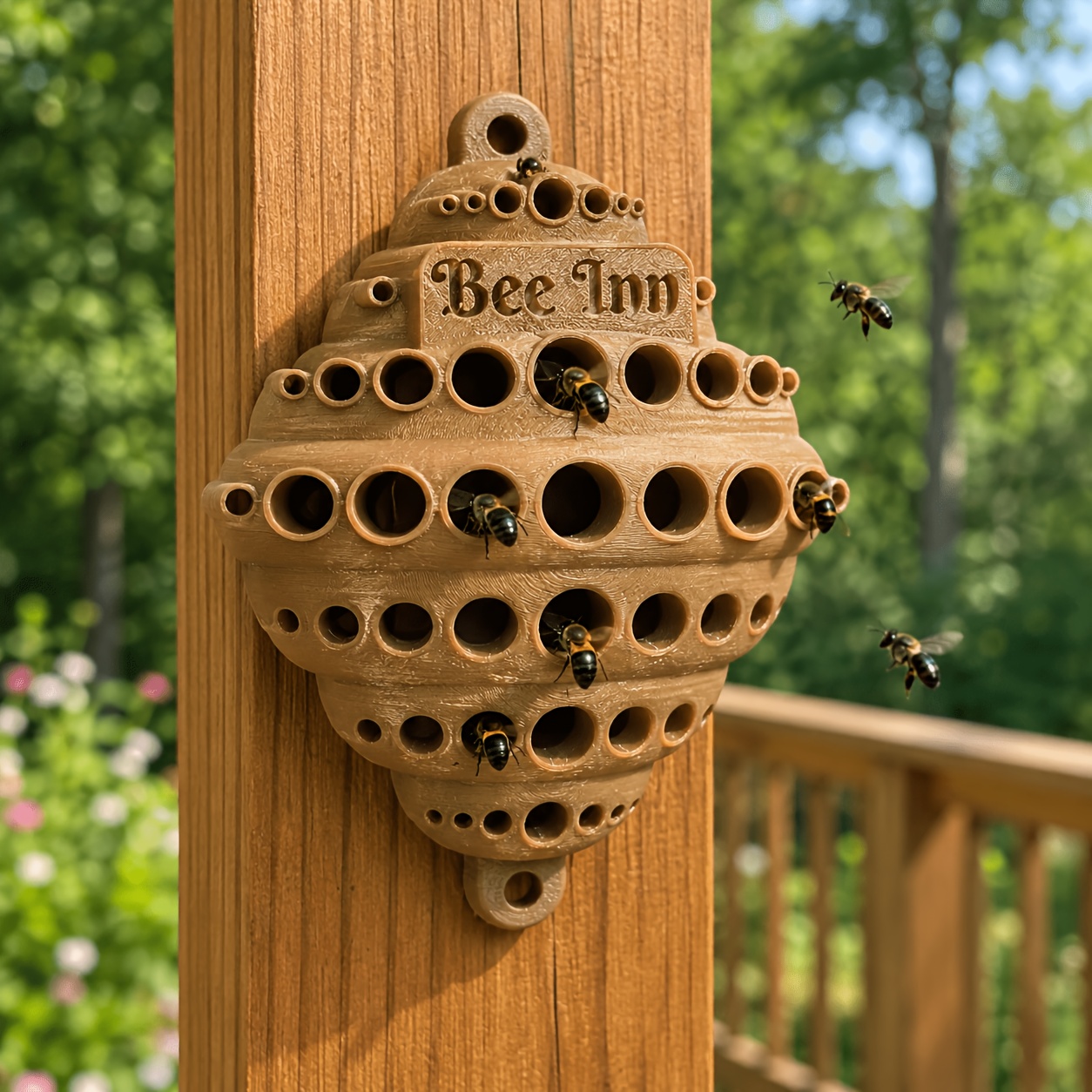 3D Printed Wall-Mounted Bee &  - огляд і ціна Urban Farming Wall