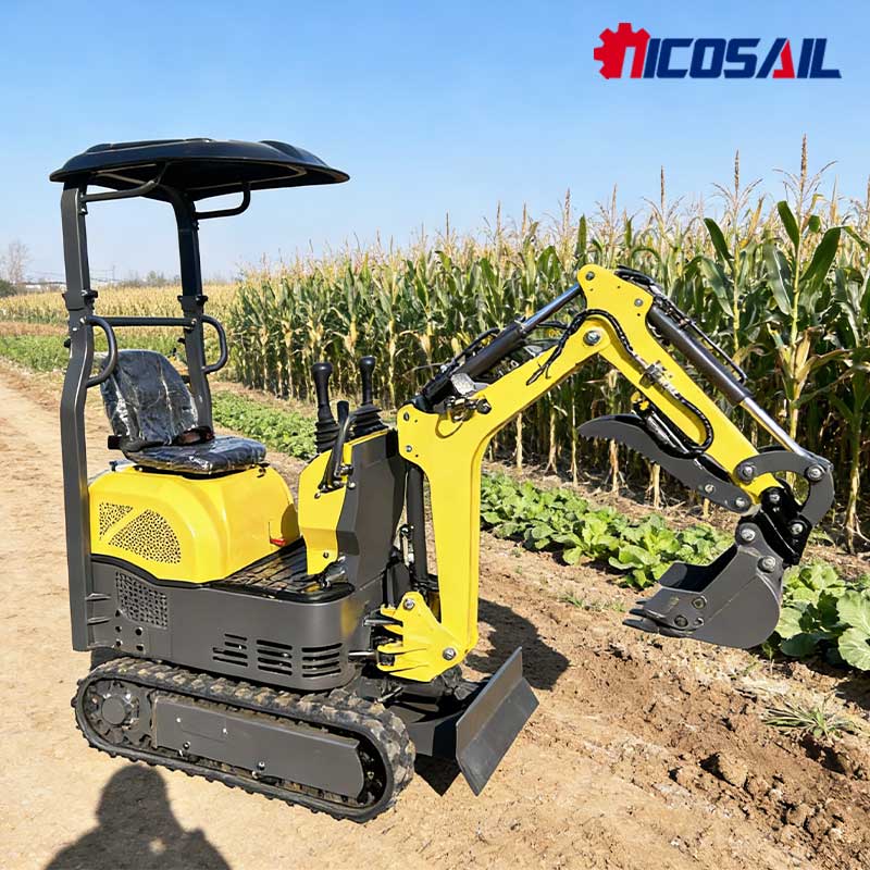 Compact 1t Mini Excavator Mult - огляд і ціна Urban Farming In China
