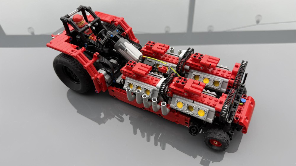 MOC Tractor puller, Urban Farm - огляд і ціна Urban Farming Model