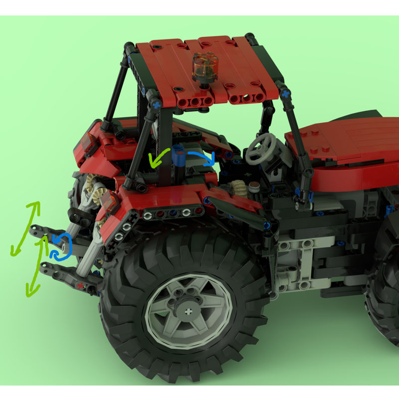 MOC-263208 New Urban Farm Red  - огляд і ціна Urban Farming Model